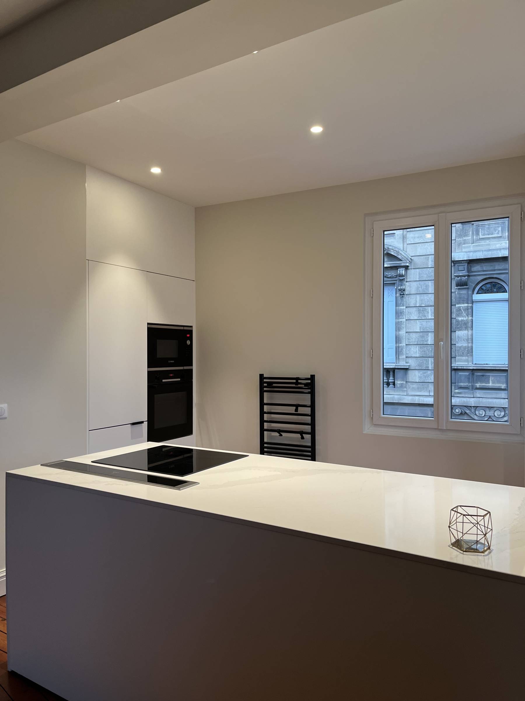 cuisine ariel cesar coloris blanc finition mate