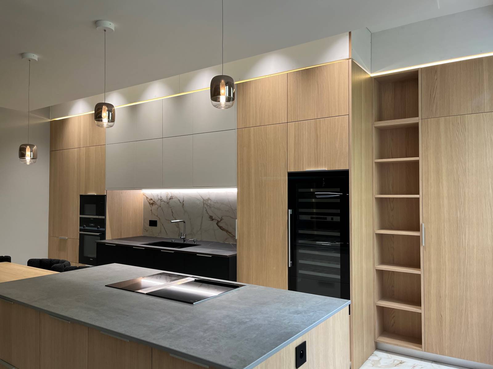 cuisine cesar maxima laque magnolia