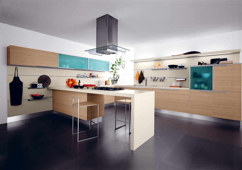 cuisine stratifié décor chêne Le Bouscat