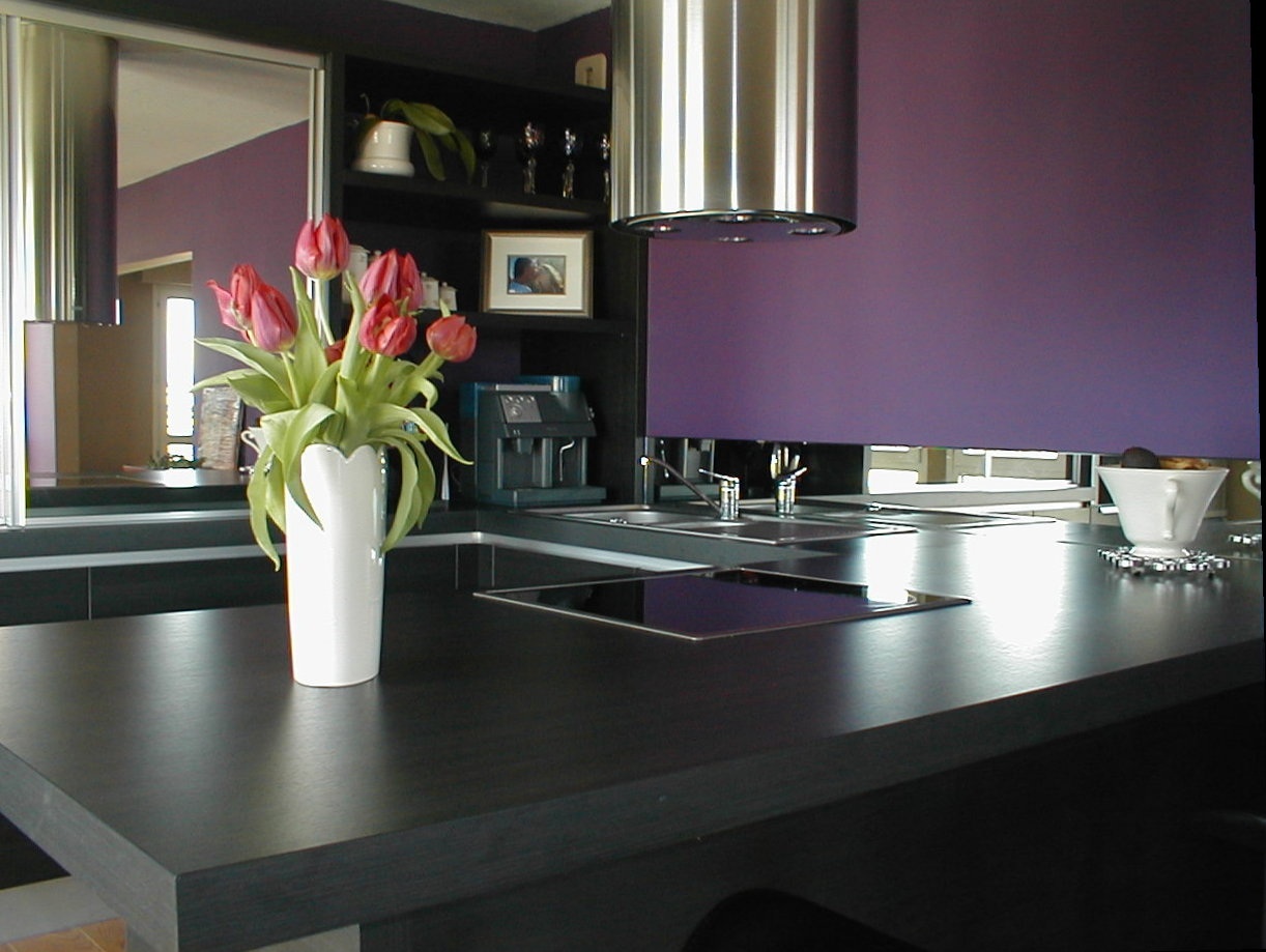 cuisine stratifié chêne noir Le Bouscat